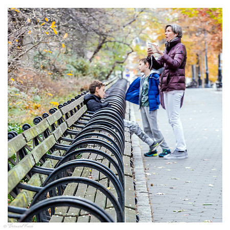 Photo de famille à Central Park