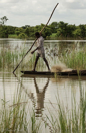 Pêcheur africain