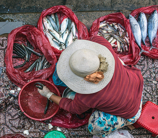 Vendeuse de poisson